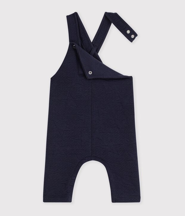 Babies' thick cotton dungarees with a star pattern SOIR