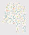 Girls' Springtime Floral Tubular Knit Pyjamas MARSHMALLOW white/MULTICO white