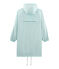 Women's reversible long windbreaker GROSEILLER pink/CRYSTAL blue