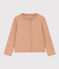 Girls' Cotton Cardigan VINTAGE beige
