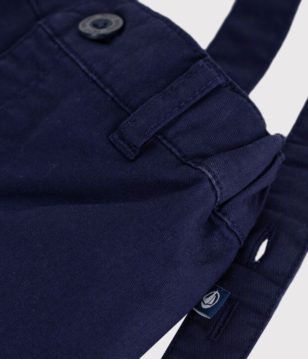 Babies' twill shorts with straps SOIR