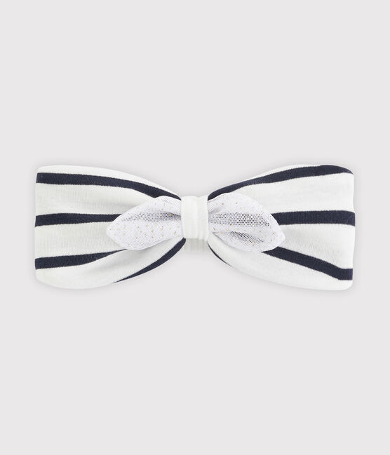 Hair band for baby girls MARSHMALLOW white/MULTICO white