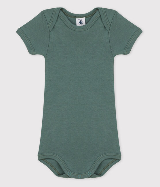 Baby Girls' Short-Sleeved Bodysuit VALLEE green