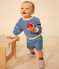 Babies' Terry Sweatshirt SURF blue/AVALANCHE