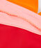 Girls' Eco-Friendly 2-Piece Swimsuit TIGER orange/MULTICO white