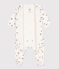 Babies' Floral Tube Knit Bodyjama MARSHMALLOW white/MULTICO white