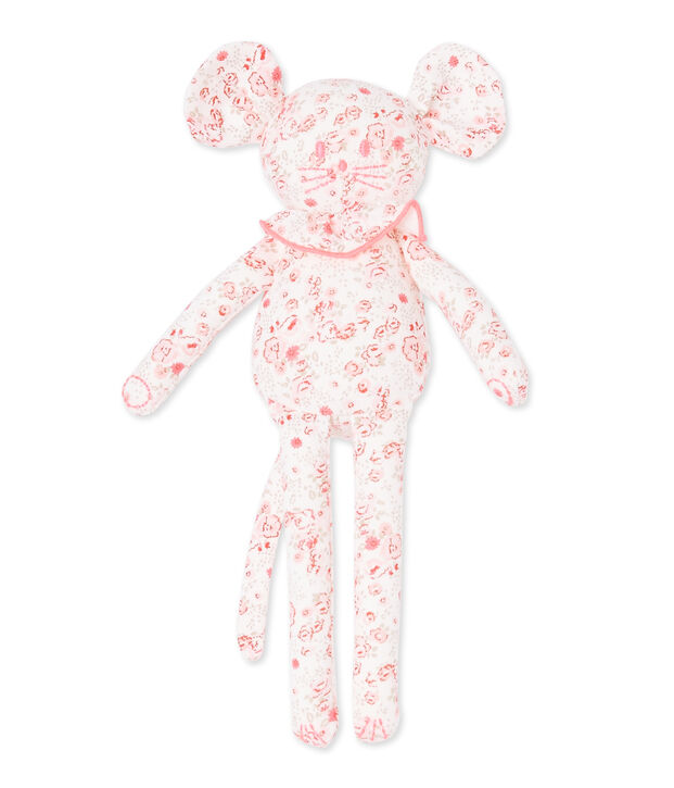 Baby girl's printed mouse comforter white/multicolor
