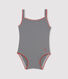 Baby Girls' Pinstriped One-Piece Swimsuit