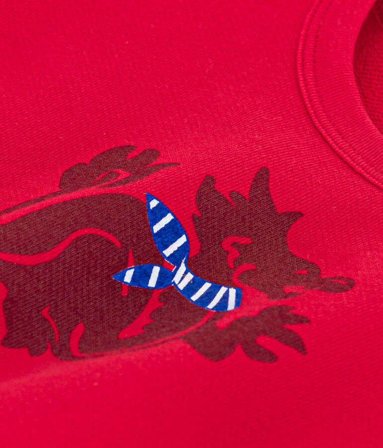 Babies' Fleece Sweatshirt CORRIDA red