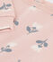  Girls' Fleece Sweatshirt SALINE pink/MULTICO white