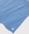 Baby Girls' Sleeveless Stripy Ribbed Dress SURF blue/MARSHMALLOW white