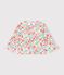 Babies' floral-print cotton cardigan white/multicolor
