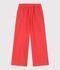 Children's denim trousers red