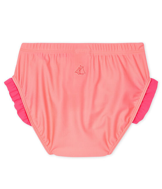 Baby Girls' Eco-Friendly Bikini Briefs FLUO ROSE pink