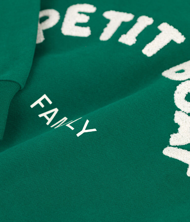 Children's Unisex Fleece Sweatshirt green