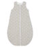 Baby Boys' Velour Sleeping Bag BELUGA grey/MARSHMALLOW white