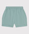 Children's plain cotton shorts PAUL green