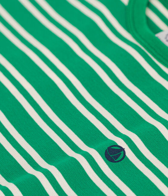 Boys' Stripy Jersey T-shirt PRADO /AVALANCHE