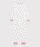 Boys' Jumpsuit in Brushed Terry MARSHMALLOW white/MEDIEVAL blue