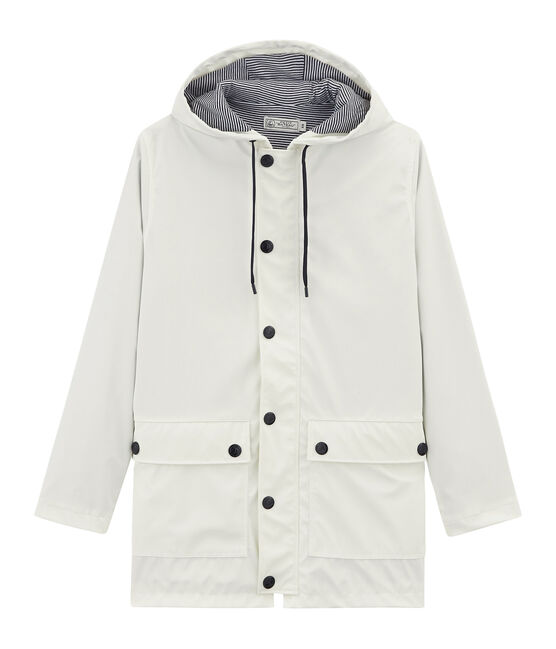 Unisex iconic raincoat MARSHMALLOW white