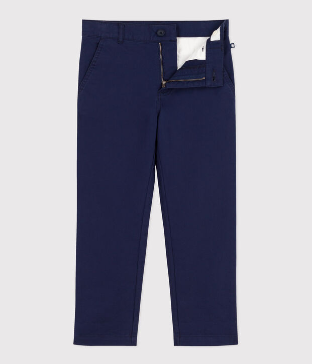 Boys' Chino Trousers blue