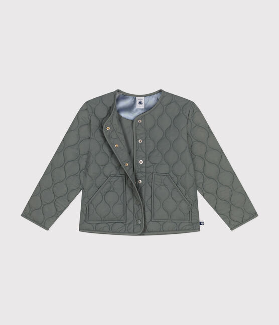 Girls' light puffer jacket THUYA green
