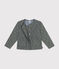 Girls' light puffer jacket THUYA green