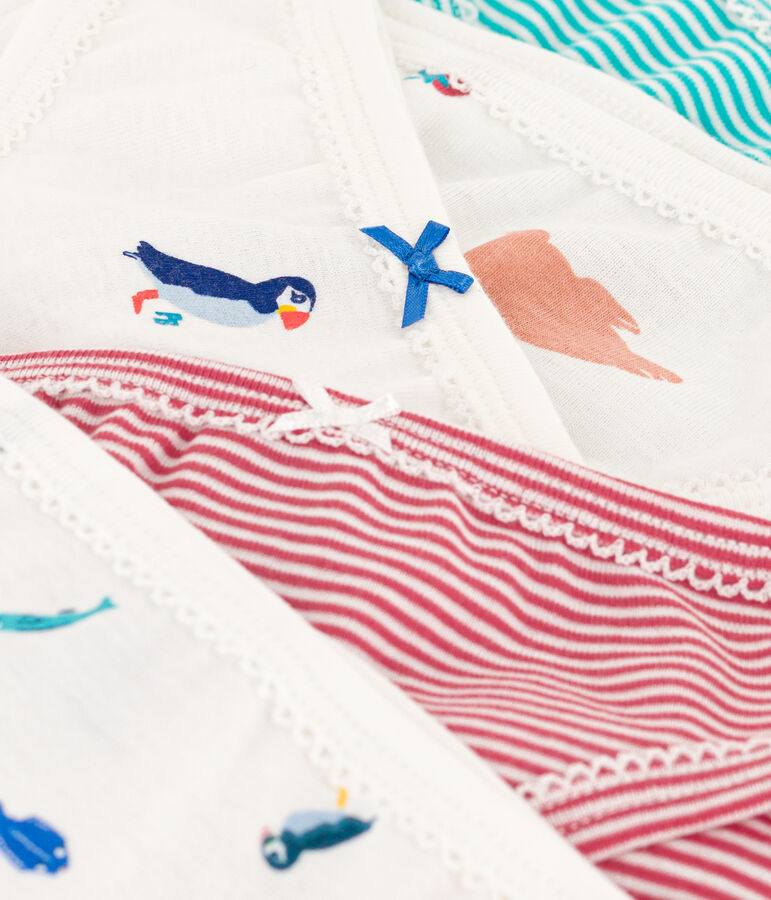 Girls' Cotton Briefs - 5-Pack multicolor