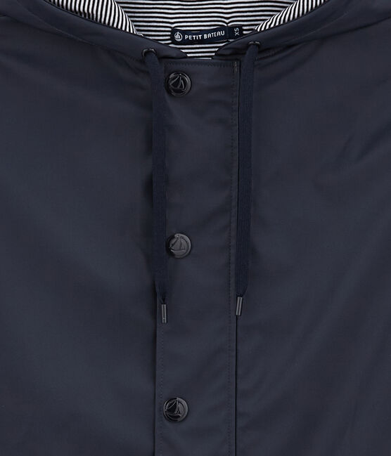 Unisex Iconic Raincoat SMOKING blue