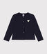 Girls' fleece cardigan