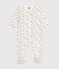 Babies' Skateboard Print Cotton Pyjamas MARSHMALLOW white/MULTICO white