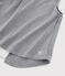 Girls' Sleeveless Sports Top SUBWAY CHINE grey