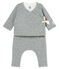 Babies' Tube Knit Clothing - 2-piece set SUBWAY CHINE CN grey