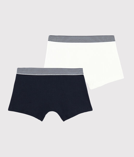 Boys' Ribbed Cotton Boxer Shorts - 2-Pack variante 1