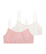 Pack of 2 Girls' Bralettes