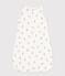 Rabbit patterned cotton TOG 2 sleeping bag MARSHMALLOW white/GRIS grey
