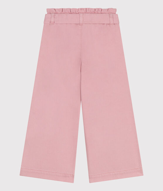 Children's cotton and Lyocell blend trousers. CHARME pink