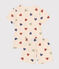 Children's Short Cotton Heart Print Pyjamas AVALANCHE white/MULTICO