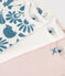 Babies' Floral Long-Sleeved Cotton Bodysuits - 3-Pack variante 1