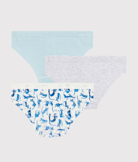 Boys' Cat Pattern Briefs - 3-Pack variante 1