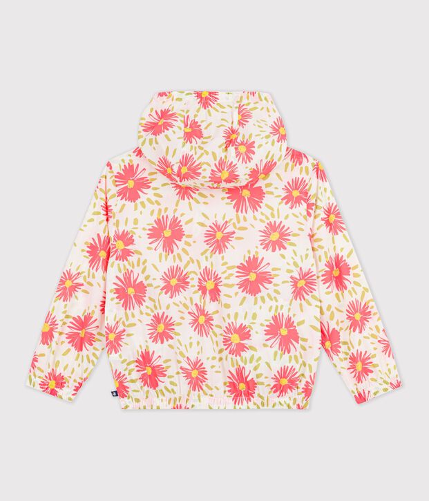 CHILDREN'S ULTRA-LIGHTWEIGHT WINDBREAKER white/multicolor