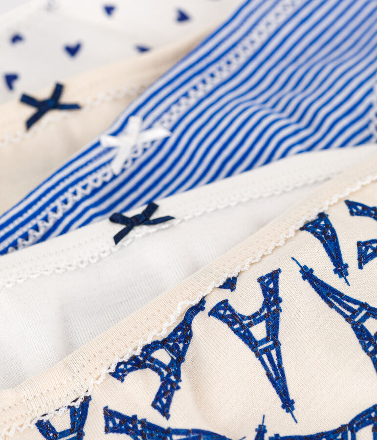 Girls' Paris Cotton Briefs - 5-Pack multicolor