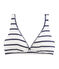 Women's Bra MARSHMALLOW white/SMOKING blue