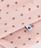 Babies' printed cotton pyjamas SALINE pink/ROSEWOOD