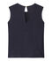 Women's linen sleeveless top SMOKING blue