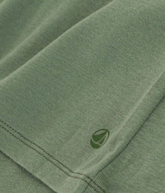 Women's Iconic Cotton Round Neck T-Shirt CROCO green