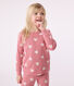 Children's heart print cotton pyjamas