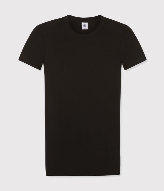 Women's Iconic Cotton Round Neck T-Shirt NOIR black