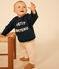 Babies' Fleece Sweatshirt SMOKING blue