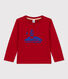Boys' Long-Sleeved Cotton T-Shirt